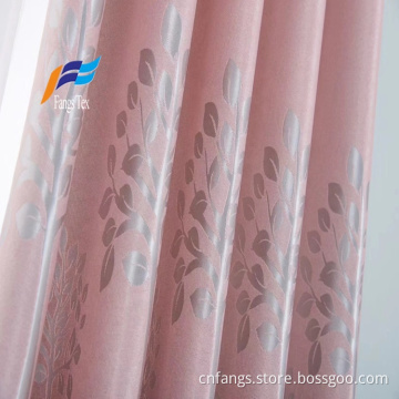 Home Textiles 100% Polyester Woven Jacquard Curtain Fabric